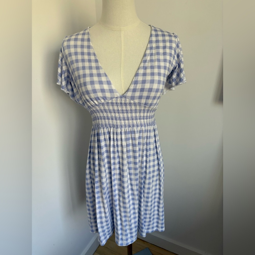 Forever 21 Blue Gingham Women's Dress